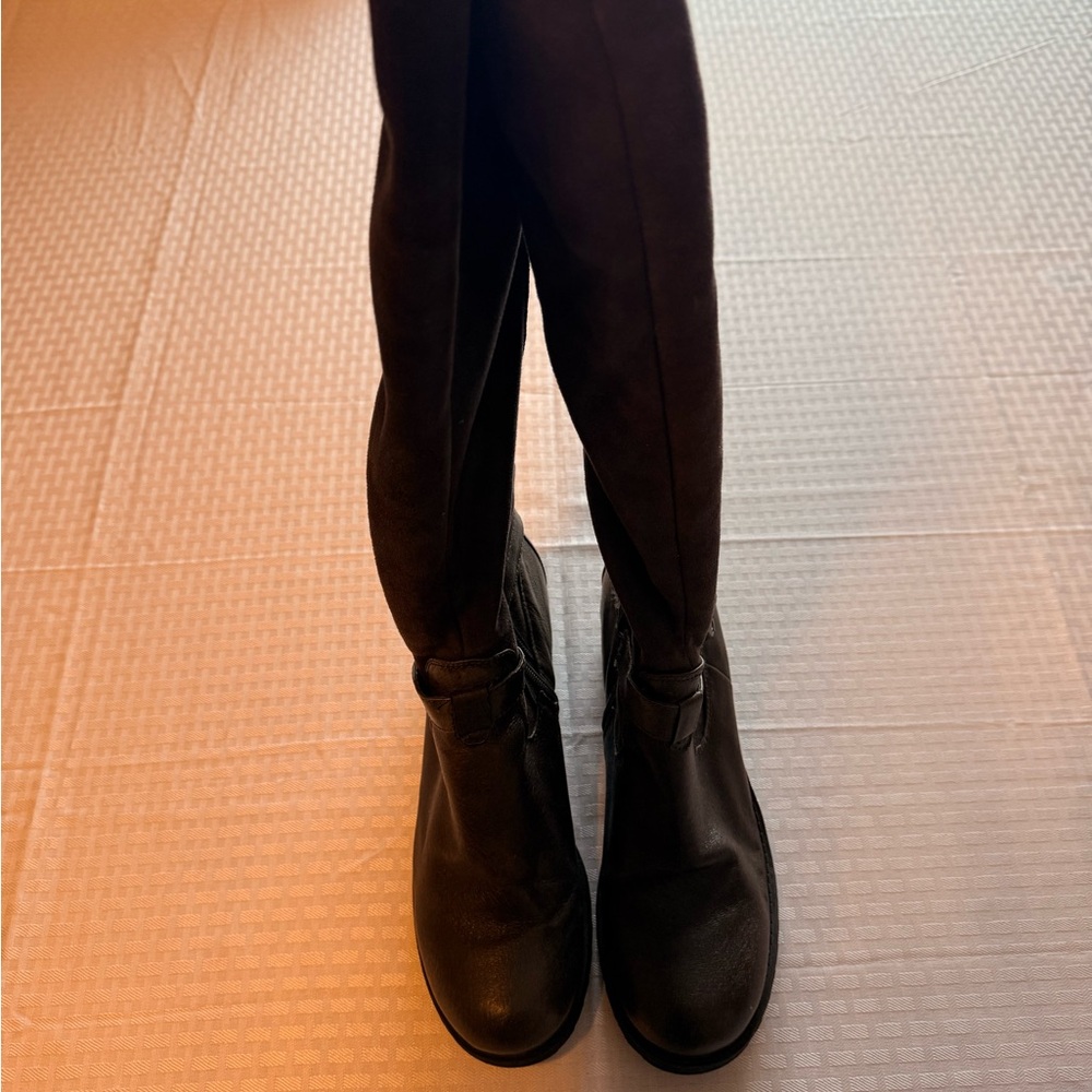 Chic Black Over the Knee Women's Boots